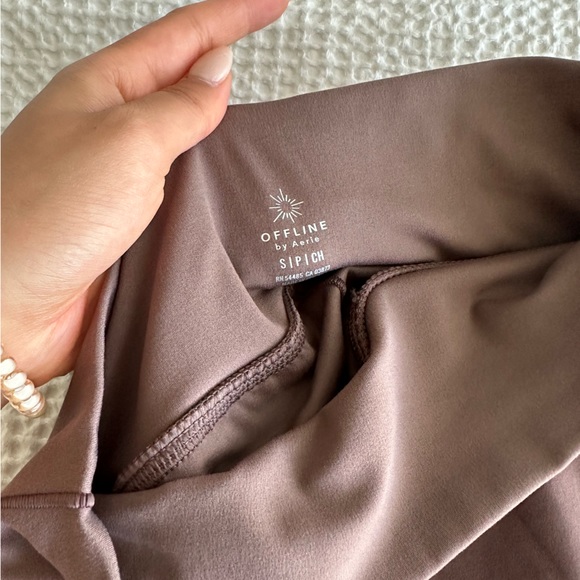 Aerie Brown Ruffle Skirt - Picture 2 of 3